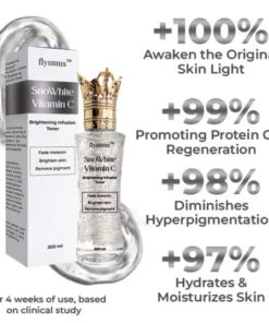 flysmus™ SnoWhite Vitamin C Brightening Infusion Toner