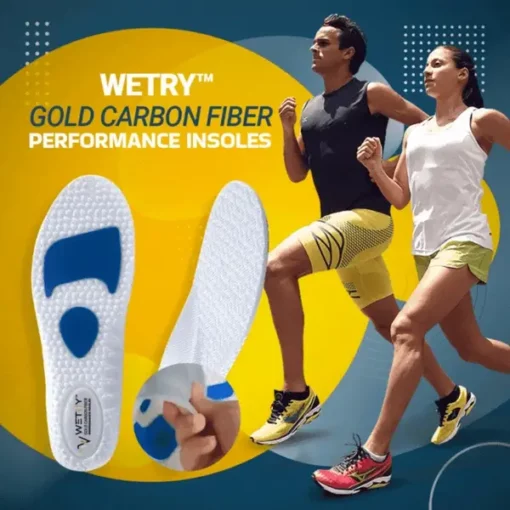 WETRY Gold Carbon Fiber Performance Insoles
