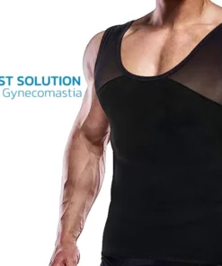 Alternative view of LUCKYSONG™ GKTY Gynecomastia Compress Tank Top