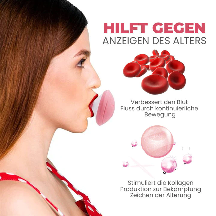 Oveallgo Doppelkinn-Klar V-Gesichts-Saugtrainer