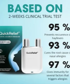 Alternative view of QuickRelief™ Nasal Allergy Inhaler