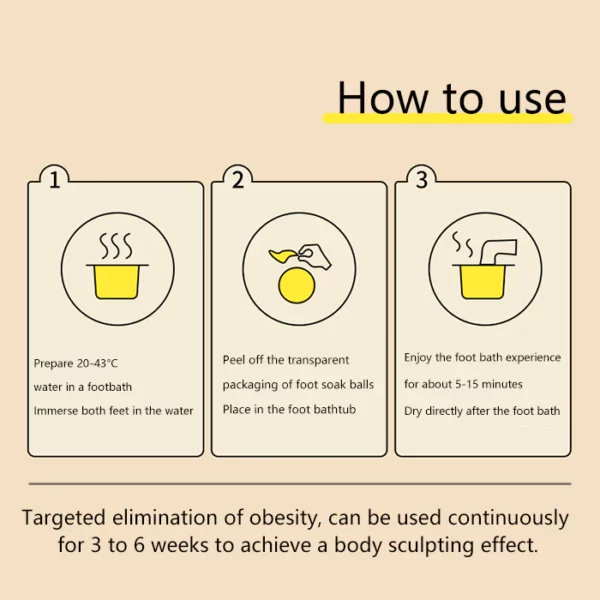 Clàran èifeachdais CC ™ FootBath Oil Essential - Ìomhaigh 4