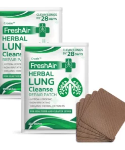 Alternative view of Croaie™ FreshAir Herbal Lung Cleanse Repair Patch