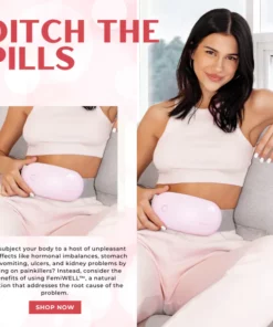 Alternative view of FemiWELL™ Menstrual Relief Pad