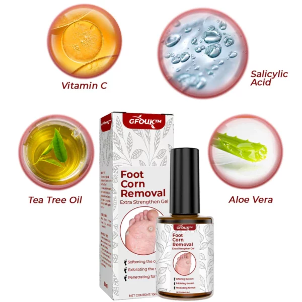 GFOUK Foot Corn Removal Extra Strengthen Gel