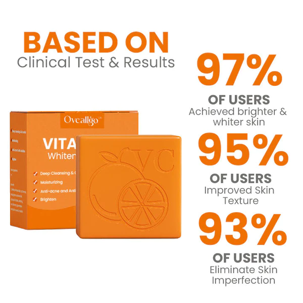 Oveallgo Vitamin C PRO Whitening Soap