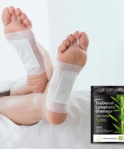 Alternative view of GFOUK™ TruDetox Lymphatic Drainage Foot Pads