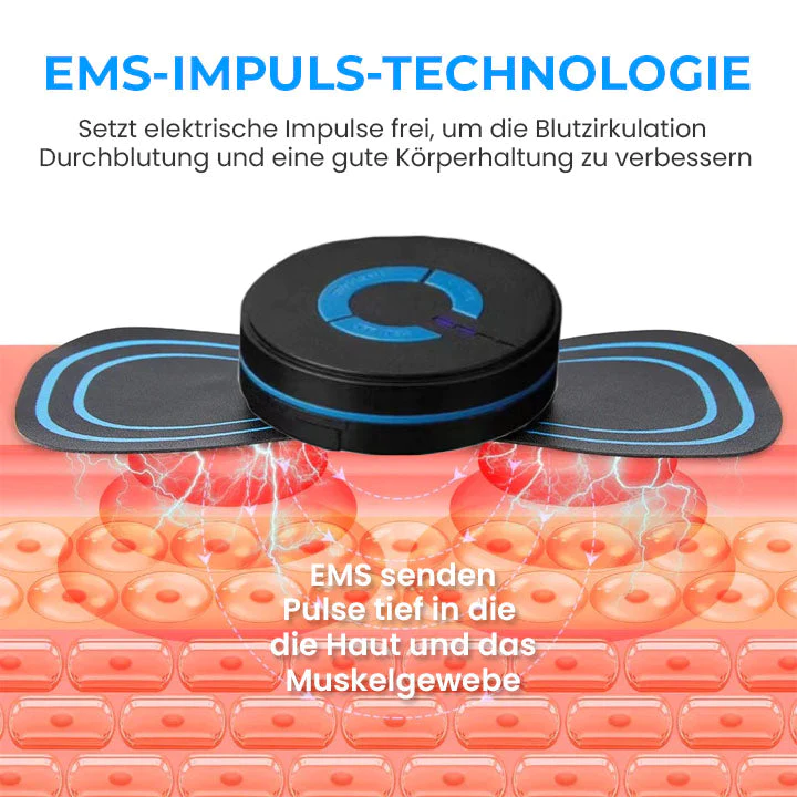 Oveallgo EMS X Mikrostrom Haltungsfrderndes Pad