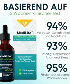 Alternative view of MediLife™ Anti Schlaflosigkeit & Depression Tropfen