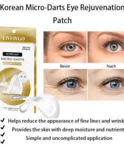 Alternative view of Korean Micro-Darts Eye Rejuvenation Patch