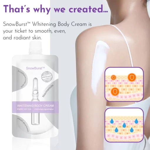SnowBurst™ Whitening Body Cream