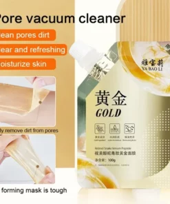 Alternative view of CC™ Retinol snake venom gold mask