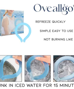 Alternative view of Oveallgo™ CoolTherapy NeckPain ReliefWrap