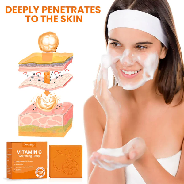 Oveallgo Vitamin C PRO Whitening Soap
