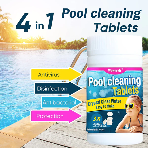 Wewersh® Pool Cleaning Tablet Wizzgoo Shop