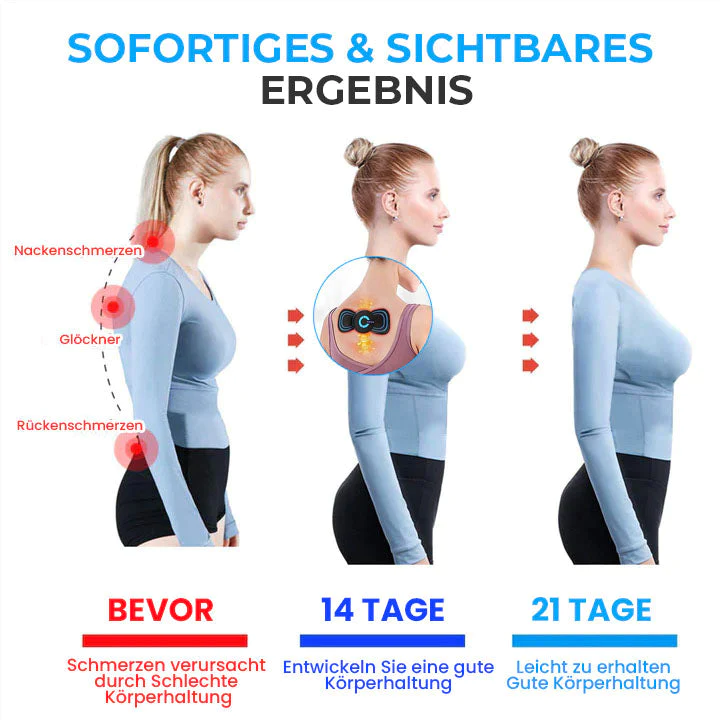 Oveallgo EMS X Mikrostrom Haltungsfrderndes Pad