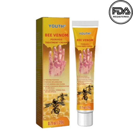 EdiJonah® Bee Venom Psoriasis Treatment Cream