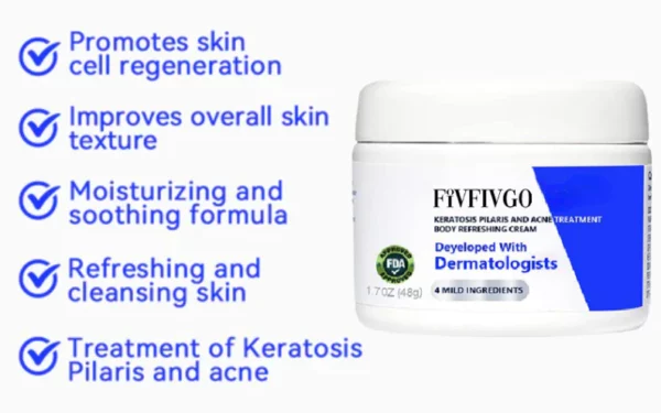Fivfivgo Keratosis Pilaris & Akne Behandlung Krper Erfrischende Creme