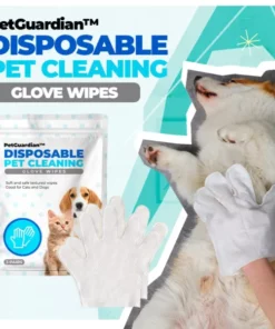 PetGuardian™ Disposable Pet Cleaning Glove Wipes