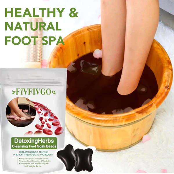 Fivfivgo DetoxingHerbs Cleansing Foot Soak Beads