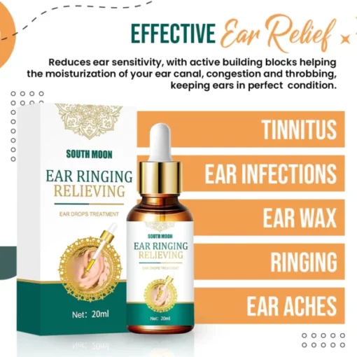 South Moon Tinnitus Relieving Ear Drops