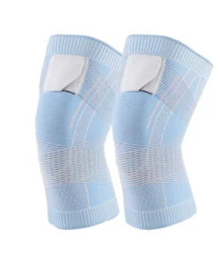 Alternative view of EXPECTSKY™ Ice slik Tourmaline Breathable and sweat-absorbent Shaping Knee Sleeve