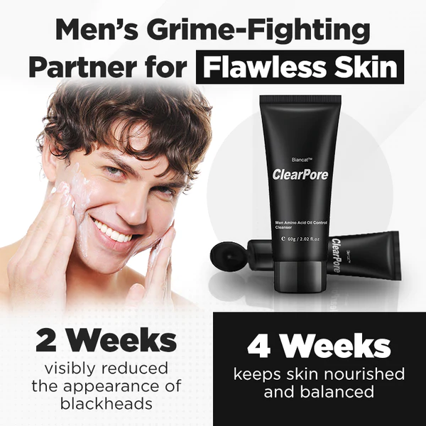 Biancat™ ClearPore Men Amino Acid Oil Control Cleanser - Image 2