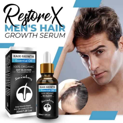 RestoreX Mens Hair Growth Serum