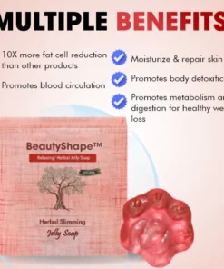 Alternative view of GreenJu™ Herbal Jelly Soap for Body Detoxing & Slimming