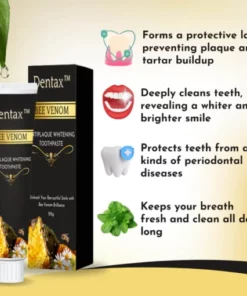 Alternative view of Dentax™ Bee Venom Antiplaque Whitening Toothpaste