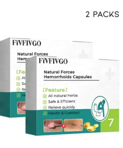 Alternative view of Fivfivgo™ Naturkräfte Hämorrhoiden Kapseln