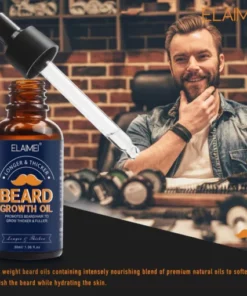 Alternative view of ELAIMEI™ Beard Growth Organic Care Oil