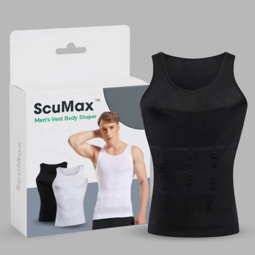 ScuMax Mens Vest Body Shaper