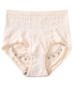 Graphene Antibacterial Bottom Crotch Hip Lifting High Waisted Shapewear Pants For Women