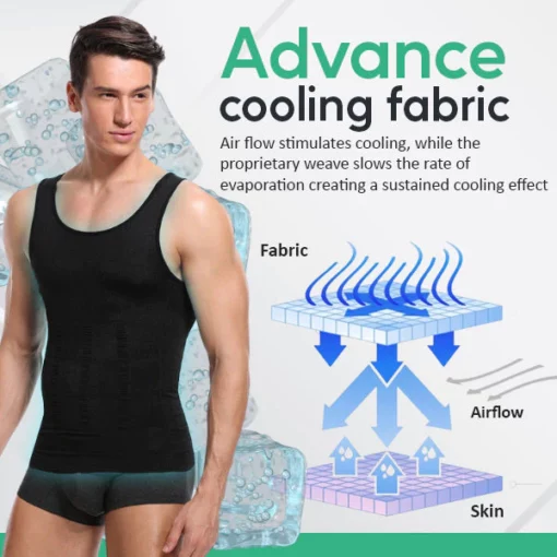 ScuMax Mens Vest Body Shaper