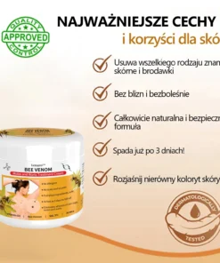 Alternative view of Lenaro™ Krem leczący znamiona i brodawki z jadem pszczelim