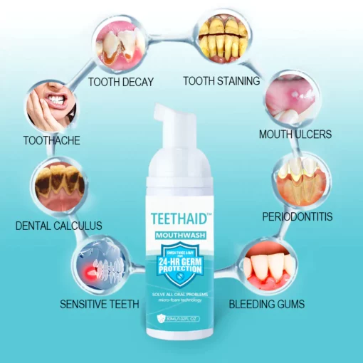 PlaqBite Plaque Removal Anti-Cavity Mousse Toothpaste