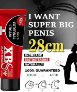 Herrenergiefestigkeitsmassagecreme