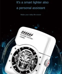 Alternative view of Lighter Genuine Intelligent Creative Touch Screen Intelligent Windproof Kerosene Lighter