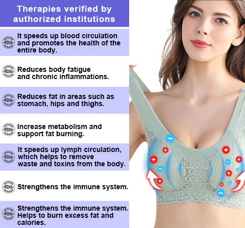 एंजेलस्लिम™ लिम्फविटी डिटॉक्सीफिकेशन और शेपिंग और शक्तिशाली लिफ्टिंग ब्रा - छवि 9