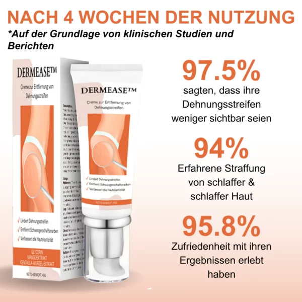 DERMEASE Creme zur Entfernung von Dehnungsstreifen