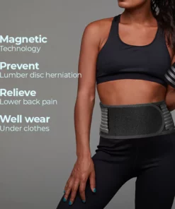Alternative view of HEALTHTECH™ Magnetic Lower Back Pain Relief Belt