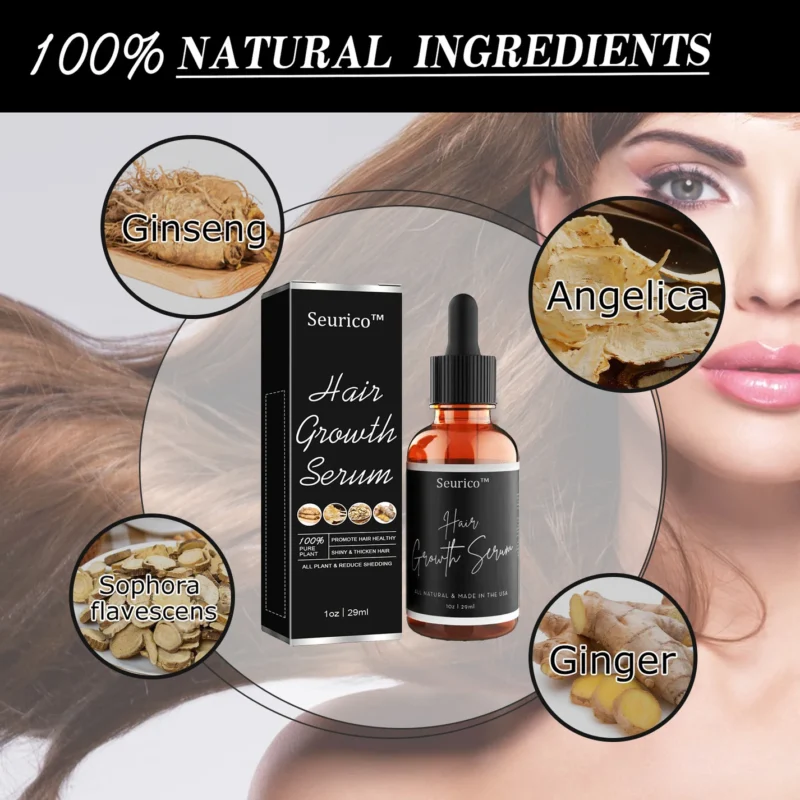 Seurico™ Natural Herbal Hair Growth Serum - Image 5