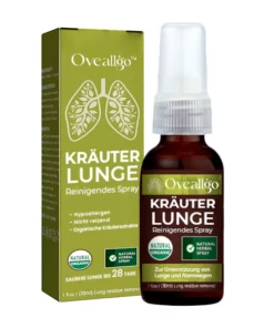 Oveallgo™ BreatheWell X Natürliches Kräuterspray für Lungen- und Atemwegsunterstützung
