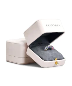 Alternative view of ELVORIA Titan-Ion RutielSpin-Ring