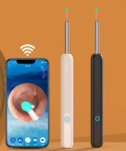 Alternative view of Clean Earwax-Wi-Fi Visible Wax Removal Spoon USB 1296P HD Load Otoscope