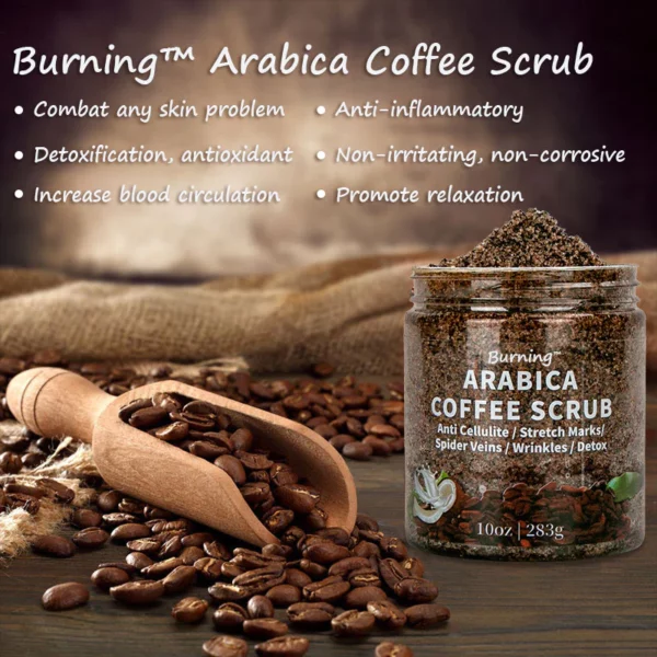 Burning Arabica Coffee Scrub