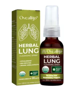 Oveallgo™ RespireWell Herbal Spray for Lung and Respiratory Support