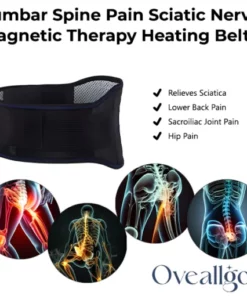 Alternative view of Oveallgo™ Lumbar Spine Pain Sciatic Nerve Magnetotherapy Heating Belt