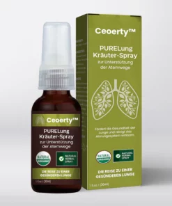 Ceoerty™ PURELung Kräuter-Spray zur Unterstützung der Atemwege